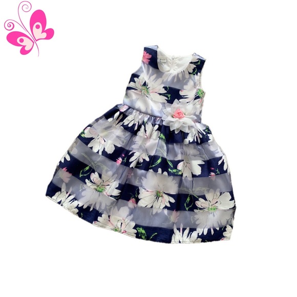 Formal Floral Dress - Picture 1 of 4